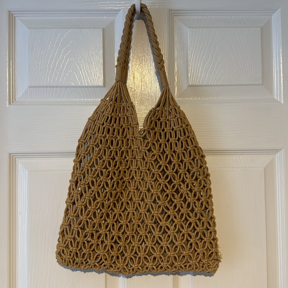 Cotton Rope Beach Bag - Picture 2 of 8